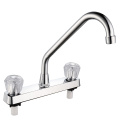 8′′ Plastic Double Handle Basin Tap Mixer (PR-014)